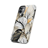 Neutral Autumn Leaves Fall Vibes Tough Phone Cases!