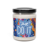 Just Do It Watercolor Waves Scented Soy Candle, 9oz! Free Shipping! 9 Scents! 60 Hour Burn Time!!!