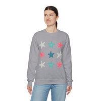 Starfish Medley Unisex Sweatshirt! Plus Sizes Available!