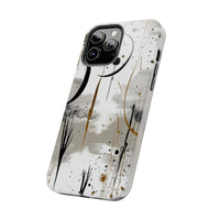 Ink Drip Crescent Moon Boho Western Tough Phone Cases!