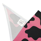 Black and Pink Cow Print Pet Bandana! Foxy Pets! Free Shipping!!!