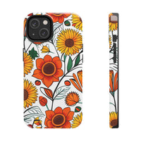 Sunflower Daisy Medley Fall Vibes Tough Phone Cases!