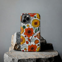 Sunflower Daisy Medley Fall Vibes Tough Phone Cases!