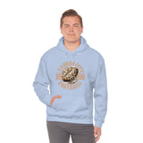 Kansas City Football Leopard Print Football Unisex Heavy Blend Hooded Sweatshirt! Football Season!