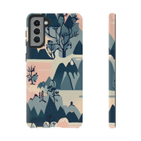 Pink and Blue Mountains Phone Cases! New!!! Over 40 Phone Sizes To Choose From! Free Shipping!!!