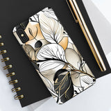 Neutral Autumn Leaves Fall Vibes Tough Phone Cases!