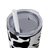 Mama Cow Printed Skinny Tumbler with Straw, 20oz! Multiple Colors! Mothers Day!