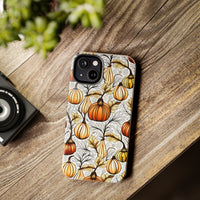 Pumpkin Lanterns Fall Vibes Tough Phone Cases!