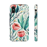 Pink Floral Tulips Phone Cases! New!!! Over 90 Phone Sizes To Choose From! Free Shipping!!!