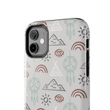 Teepees and Dreamcatcher Western Tough Phone Cases!