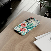 Pink Floral Tulips Phone Cases! New!!! Over 90 Phone Sizes To Choose From! Free Shipping!!!