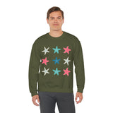 Starfish Medley Unisex Sweatshirt! Plus Sizes Available!