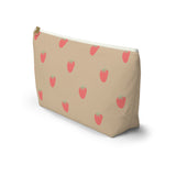 Strawberry Cream Accessory Pouch, Check Out My Matching Weekender Bag! Free Shipping!!!