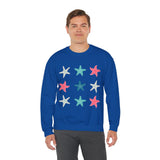 Starfish Medley Unisex Sweatshirt! Plus Sizes Available!