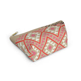 Wifey Pink Aztec Printed Travel Accessory Pouch, Check Out My Matching Weekender Bag! Free Shipping!!!