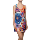 Boho Watercolor Star Women's Racerback Dress! Free Shipping! Sun Dress, Sleep Shirt, Swim Cover Up!