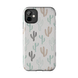 Pastel Colored Cactus Western Tough Phone Cases!