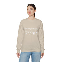 I'm a Simple Women Unisex Sweatshirt! Plus Sizes Available!