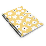 Boho Pastel Yellow Florals Journal! Free Shipping! Great for Gifting!