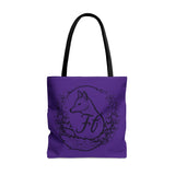 Dark Purple Branded Freckled Fox Company 2024 Merch Tote Bag! Merch!