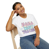 Mama Wifey Teacher Unisex Graphic Tees! All New Heather Colors!!! Free Shipping!!! Back To School!