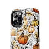 Pumpkin Lanterns Fall Vibes Tough Phone Cases!