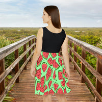 Watermelon Print Women's Fit n Flare Dress! Free Shipping!!! New!!! Sun Dress! Beach Cover Up! Night Gown! So Versatile!