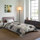 Tessa, Boho Patchwork Quilt Comforter! Super Soft! Free Shipping!! Mix and Match for That Boho Vibe!