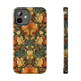 Fall Butterfly Florals Tough Phone Cases! Fall Vibes!