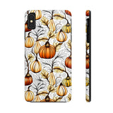 Pumpkin Lanterns Fall Vibes Tough Phone Cases!