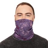 Mineral Wash Purple Lightweight Neck Gaiter! 4 Sizes Available! Free Shipping! UPF +50! Great For All Outdoor Sports!