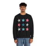 Starfish Medley Unisex Sweatshirt! Plus Sizes Available!