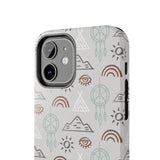 Teepees and Dreamcatcher Western Tough Phone Cases!