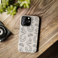 Lucky Horse Shoe Western Tough Phone Cases!