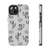 Slithering Snake Cactus Western Tough Phone Cases!