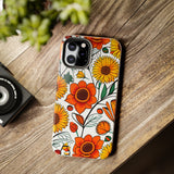 Sunflower Daisy Medley Fall Vibes Tough Phone Cases!