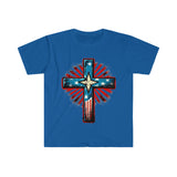 Independence Day Themed Cross Unisex Graphic Tees!