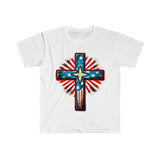 Independence Day Themed Cross Unisex Graphic Tees!