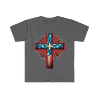 Independence Day Themed Cross Unisex Graphic Tees!