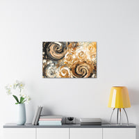 Western Inspired Abstract Oil Painting Canvas Gallery Wraps!