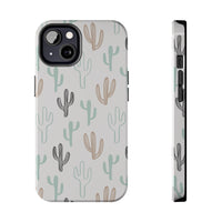 Pastel Colored Cactus Western Tough Phone Cases!