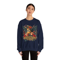 Valentines Day Cupid University Owl 1971 Unisex Sweatshirt! Retro! Plus Sizes Available!