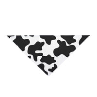 Black and White Cow Print Pet Bandana! Foxy Pets! Free Shipping!!!