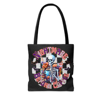 Nightmare Before Coffee Funny Halloween Fall Vibes Tote Bag!