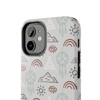 Teepees and Dreamcatcher Western Tough Phone Cases!