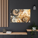 Western Inspired Abstract Oil Painting Canvas Gallery Wraps!