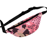 Boho Pink Magenta Patchwork Quilt Unisex Fanny Pack! Free Shipping! One Size Fits Most!