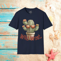 Wild West Cactus Sunglasses Western Unisex Graphic Tees! Summer Vibes! All New Heather Colors!!! Free Shipping!!!