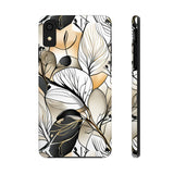 Neutral Autumn Leaves Fall Vibes Tough Phone Cases!