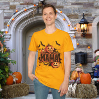 Mama Jacko lantern Unisex Graphic Tees! All New Heather Colors!!! Free Shipping!!! Halloween!